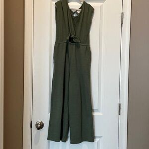 Abercrombie Kids Olive green jumpsuit